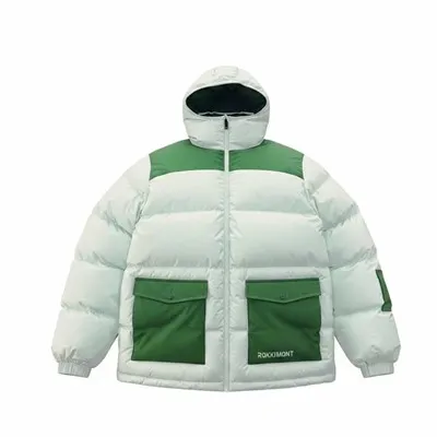 Polyester-fylld pufferjacka
