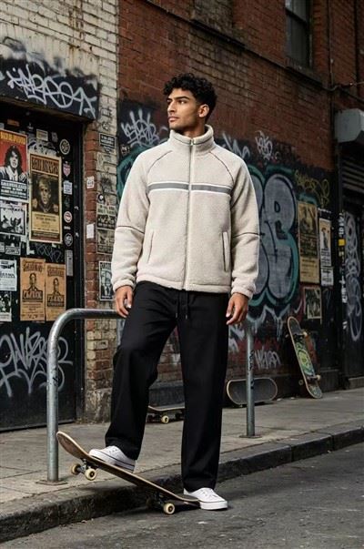 Recycled Polyester Heavy Sherpa Jacket price