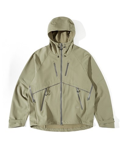 Outdoor Tre-tålig Softshell Warm Workwear-jacka
